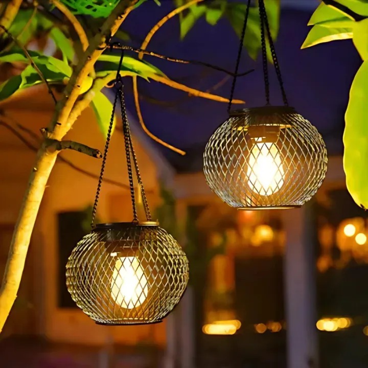 Upgraded Hanging Solar Lantern Outdoor