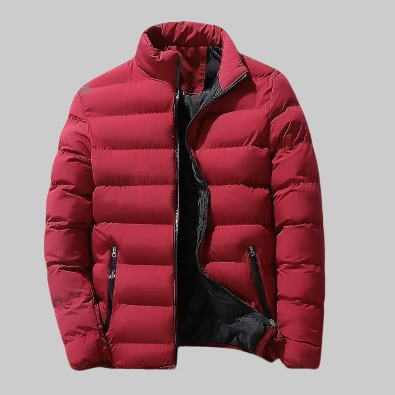 Men's Autumn Winter Thickened Sports Puffer Jacket