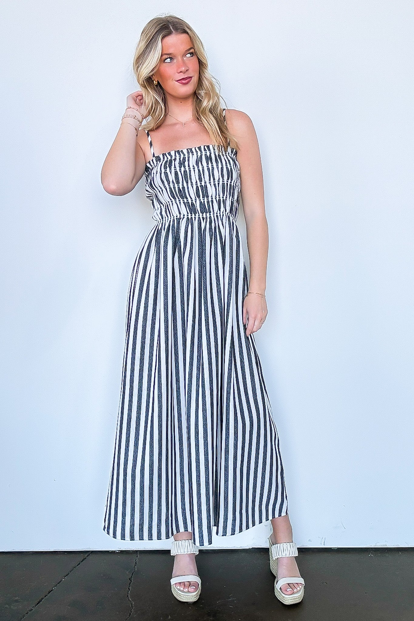 Kirsten Striped Maxi Dress