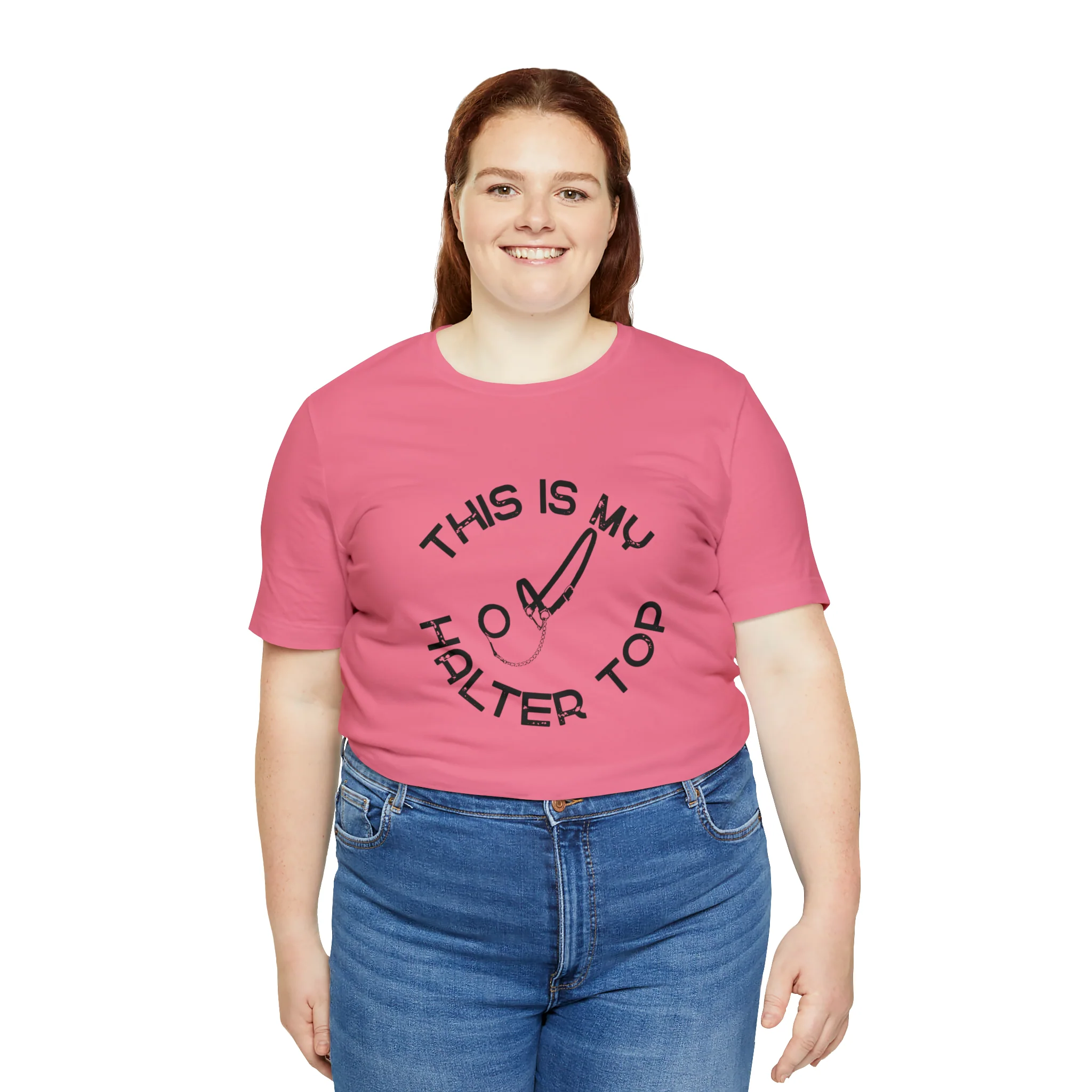 This is My Halter Top Unisex Jersey Short Sleeve Tee