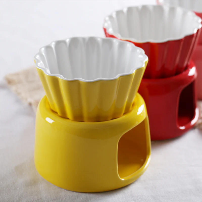 Mini Ceramic Tealight Fondue Melting Pot