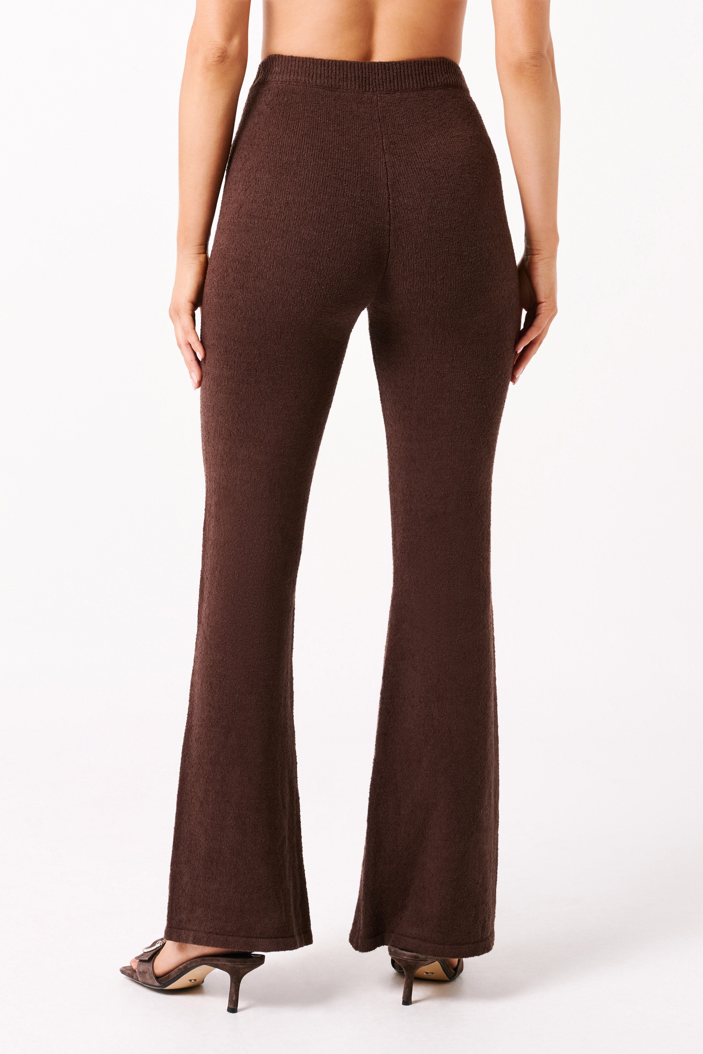 Chocolate Knit Pants
