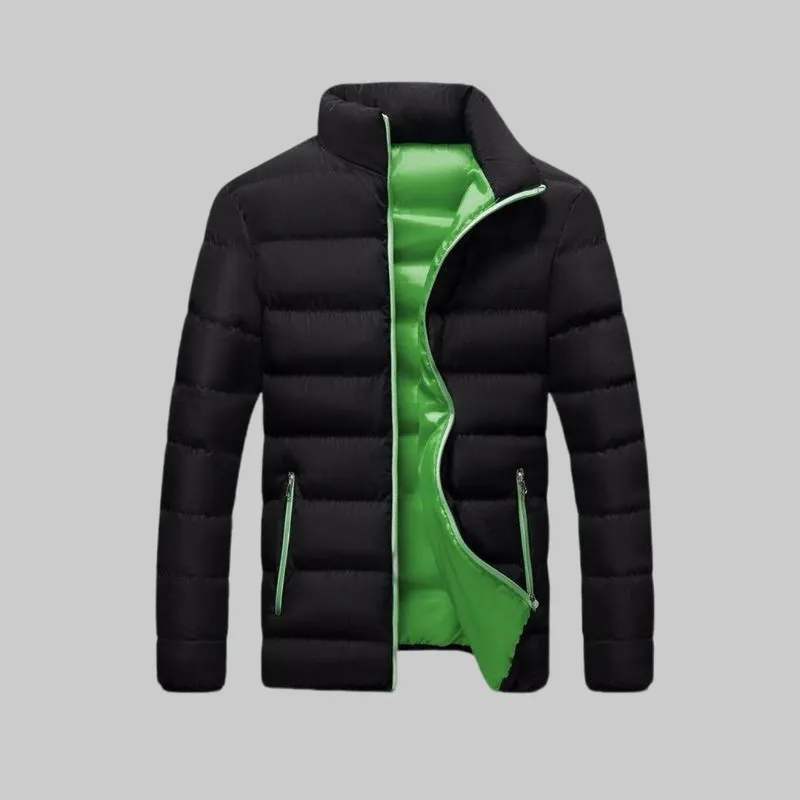 Men's Autumn Winter Thickened Sports Puffer Jacket