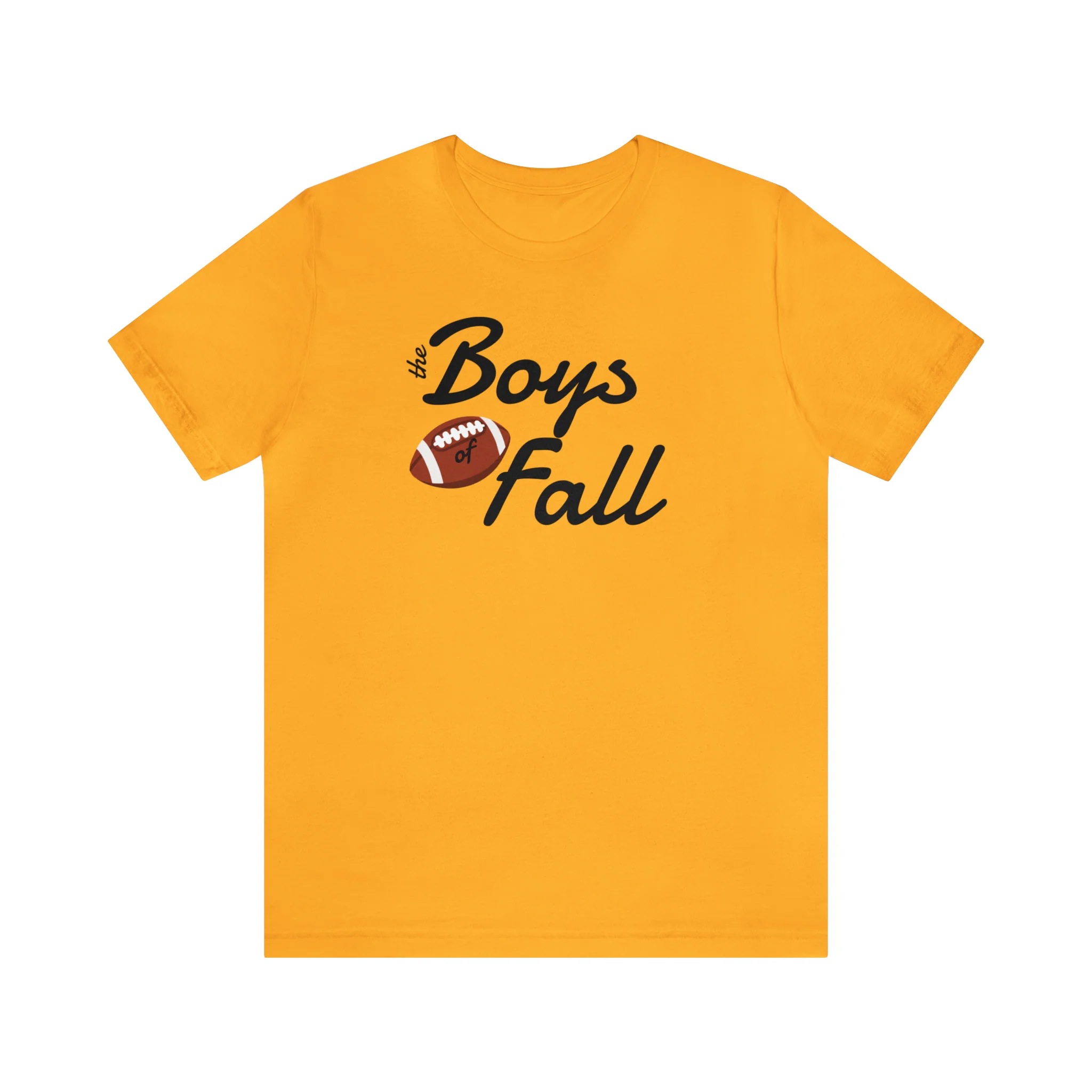 Boys of Fall Football Patch Unisex Softstyle T-Shirt