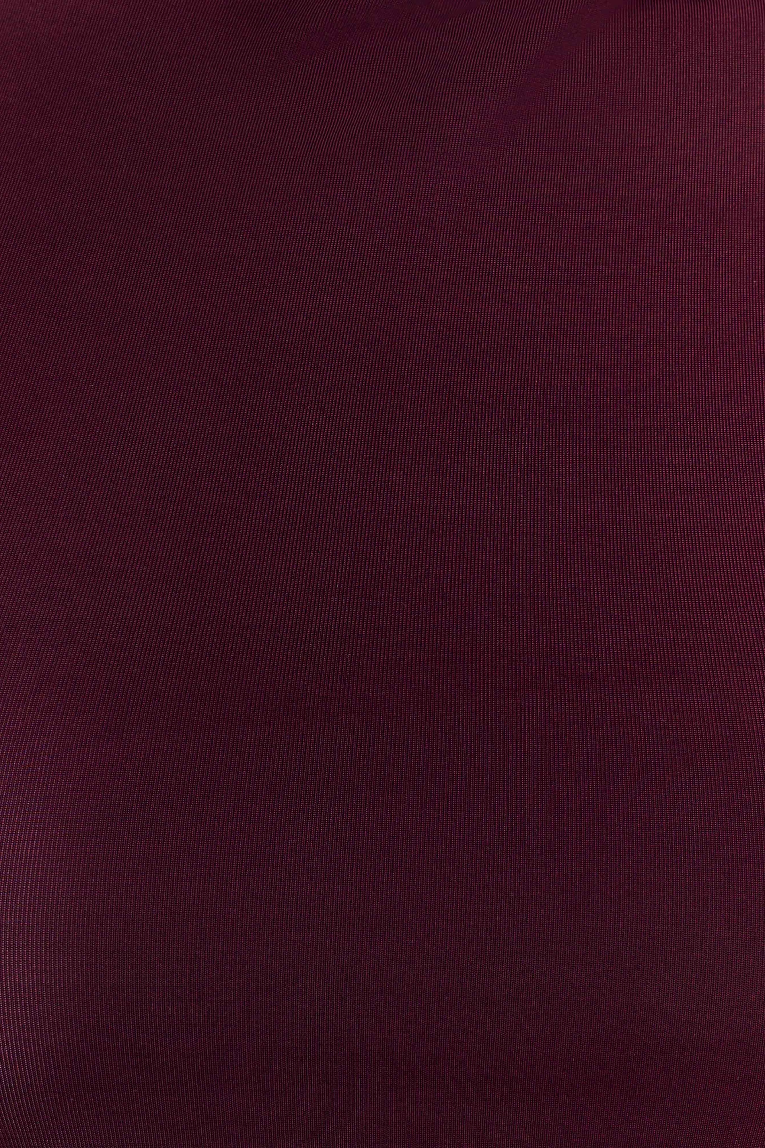 Burgundy Sleeveless Slinky Top