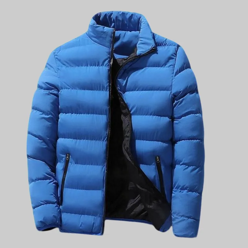 Men's Autumn Winter Thickened Sports Puffer Jacket