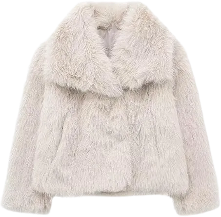 🔥🔥Last Day 95% OFF🎨 - 🐑Women's Faux Fur Collared Jacket