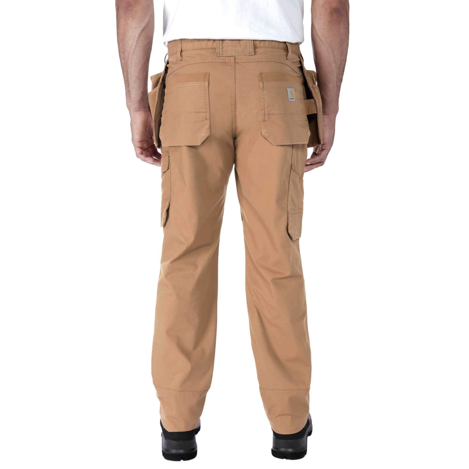 CHT Steel Double-Front Multi-Pocket Stretch Ripstop Cargo Trousers 105070