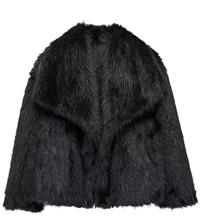 🔥🔥Last Day 95% OFF🎨 - 🐑Women's Faux Fur Collared Jacket