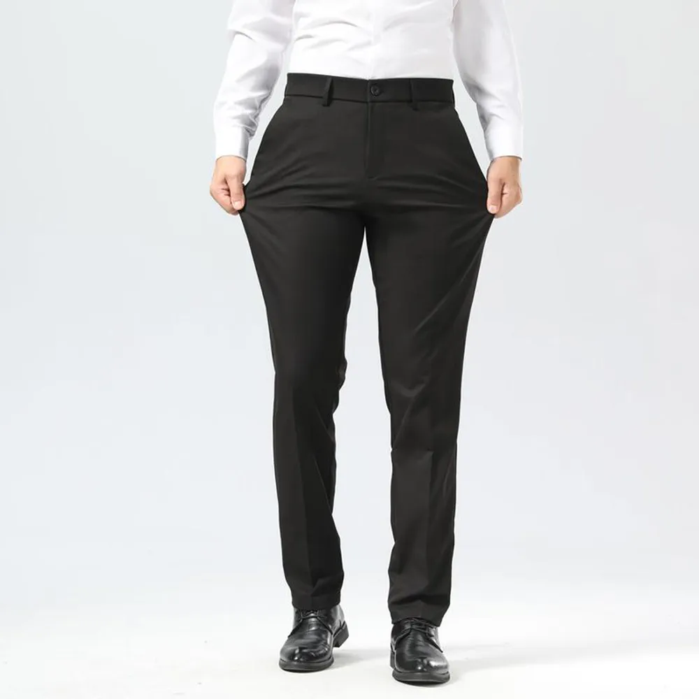 Men's Slim Fit Wrinkle Free Dress Pants