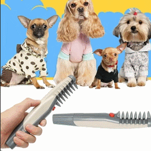 Electric Pet Hair Knotting Trimmer Comb MatAway E-Comb