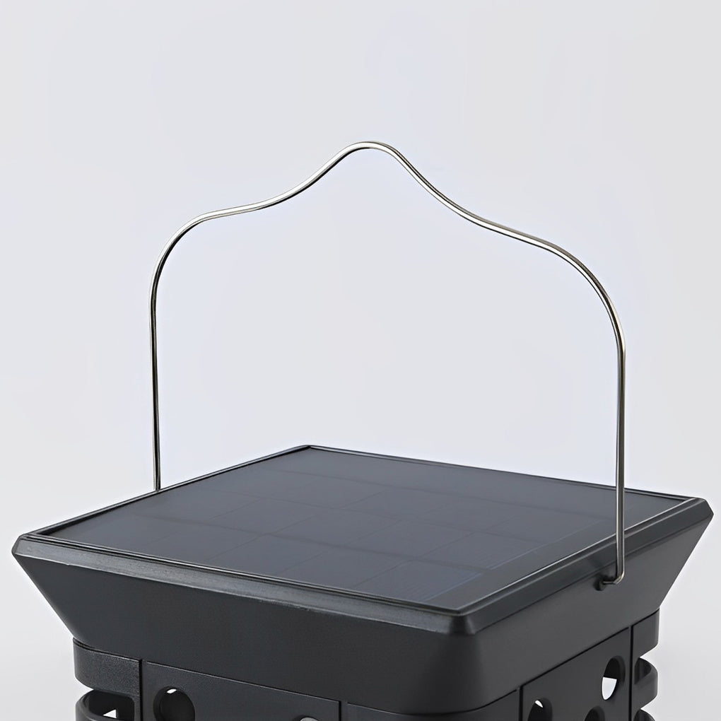 Intelligent Light Sensing LED Rechargeable Portable Solar Lanterns Outdoor