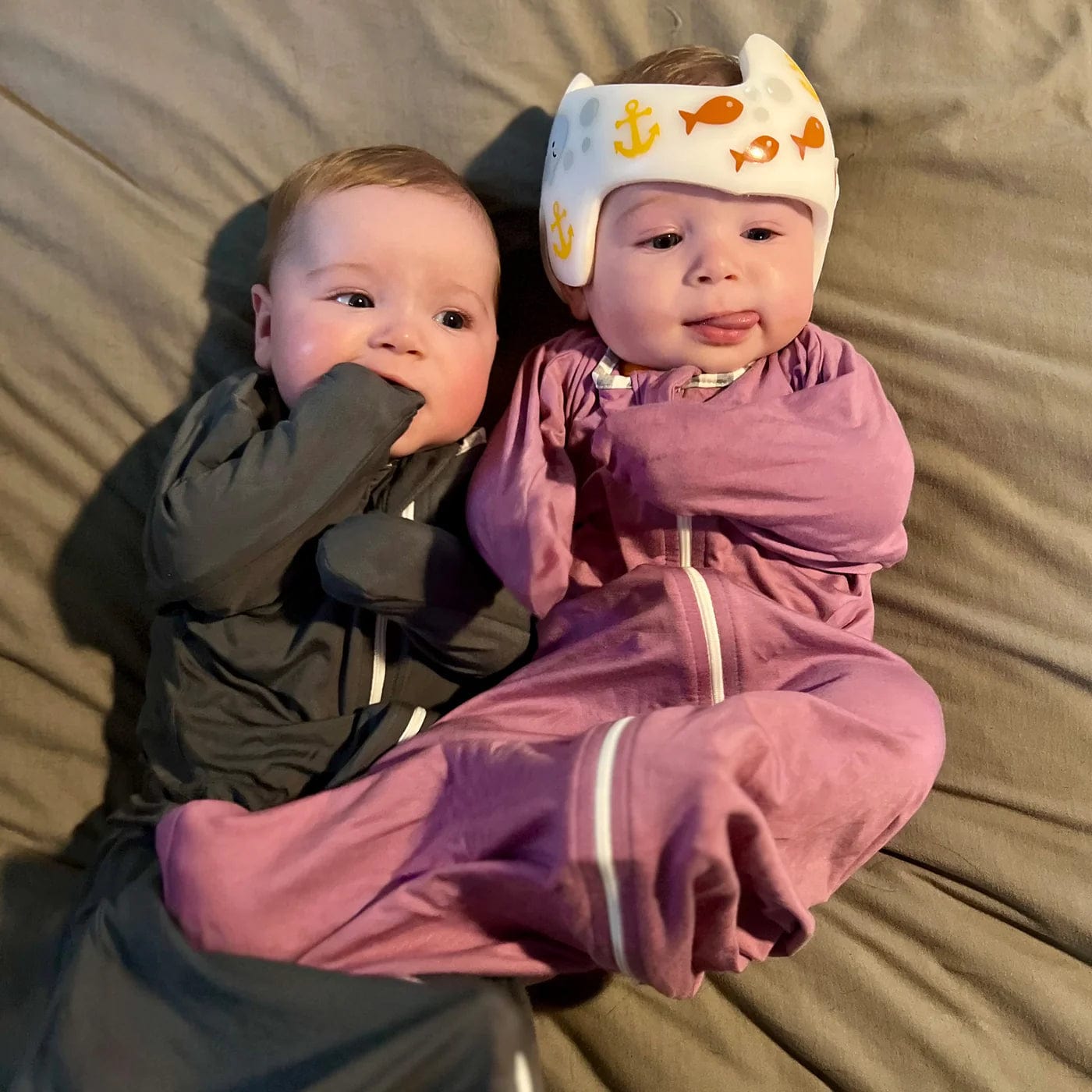 Shark-Fin Transition Swaddle