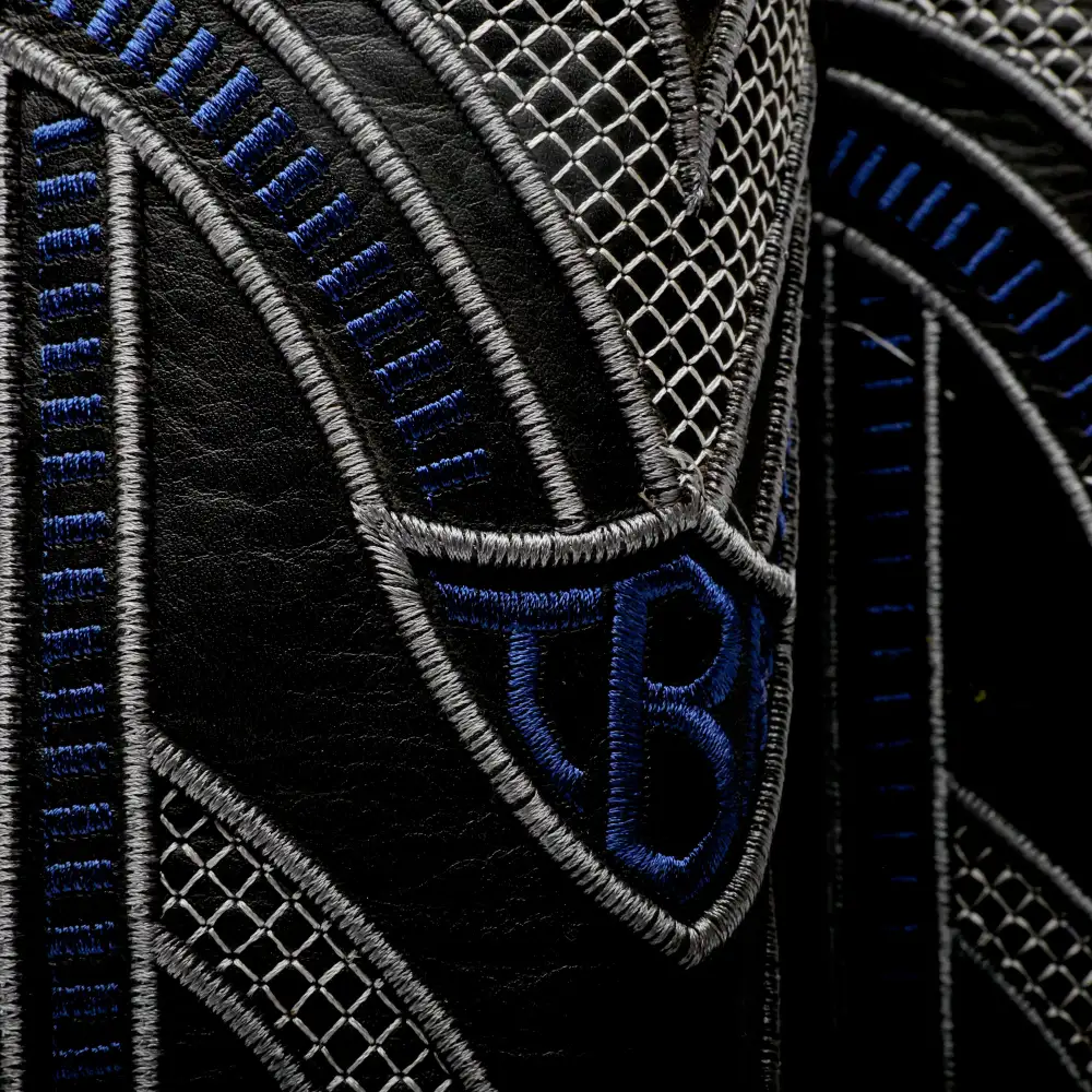 Grey Mini Pirarucu Leather Boots - Square Toe