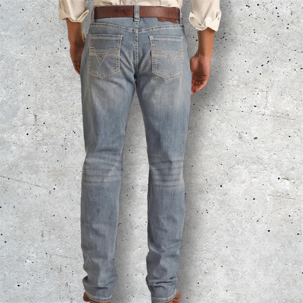 Men’s Relaxed Stackable Fit Bootcut Jeans