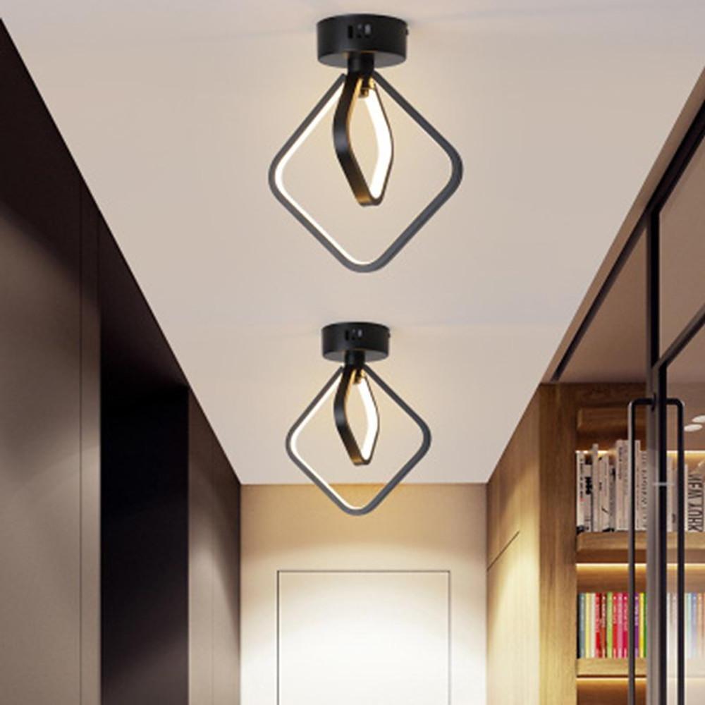 2 Ring Flush Mount Ceiling Light Minimalist Acrylic LED Light