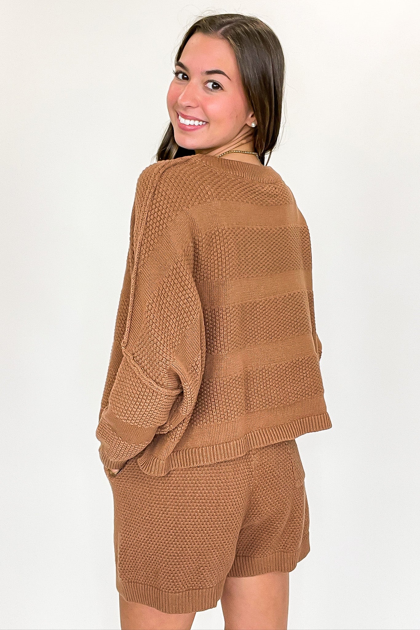 Ease Relaxed Fit Knit Top and Shorts Set