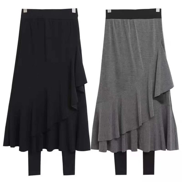 Casual Regular Fit Plain Skirt