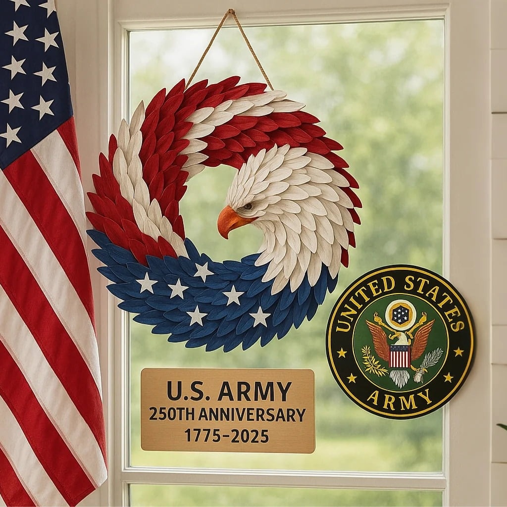 Brave Wings Wreath Eagle Wreath Independence Day Decorations