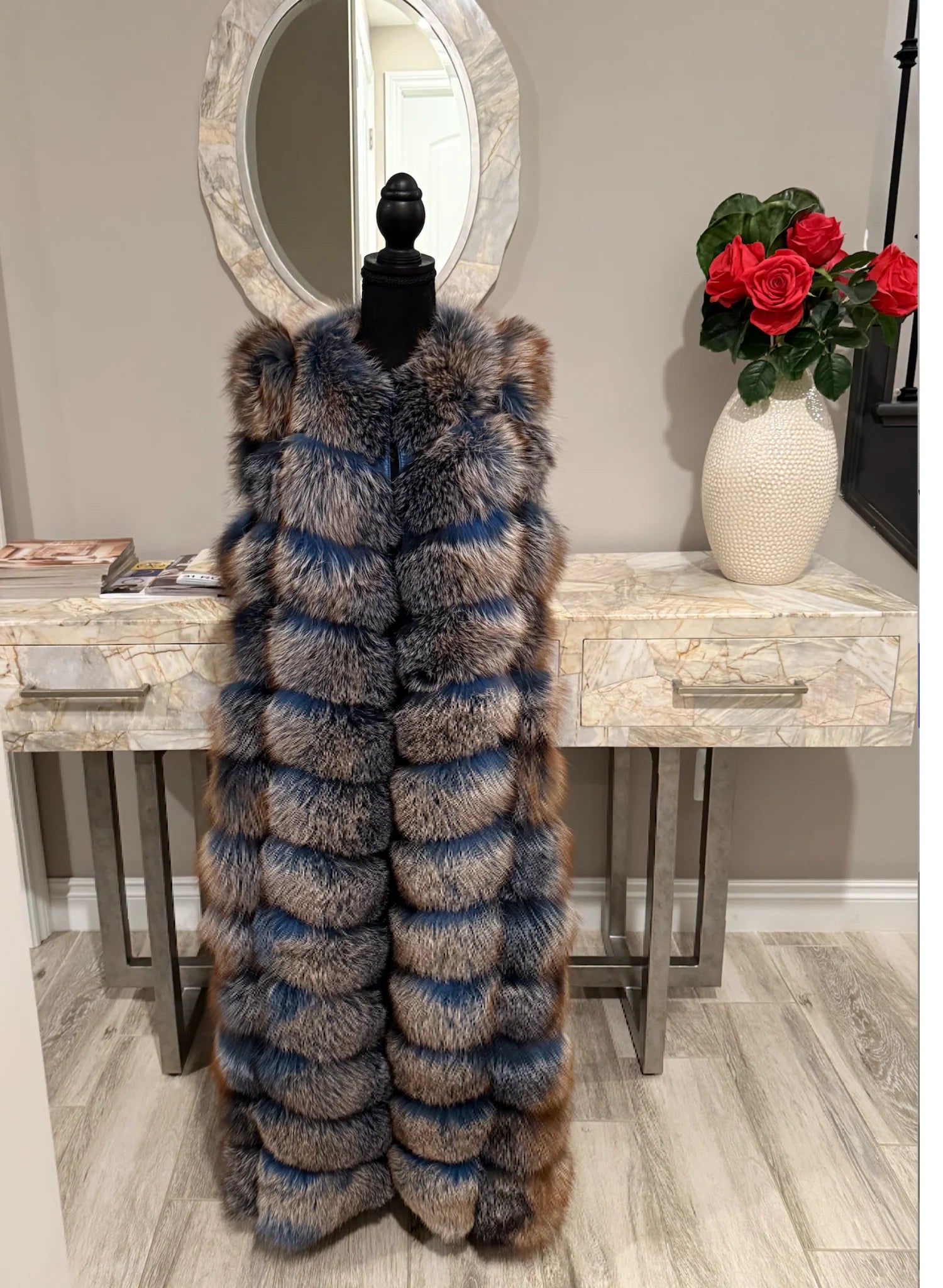 Full Length Fur Vest