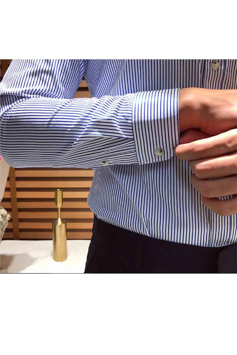 Men's Blue Striped Shirts