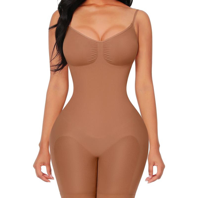 Women Butt Lifter Bodysuit  Tummy Control Shapewear Seamless Womenswear Comfort Spaghetti Strap Hip Underwear Basic Minimalist TikTokShopBlackFriday