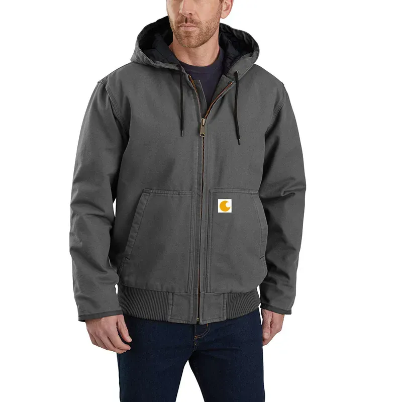 CHT🔥Price Locked Until Black Friday!🔥Hot Sale 🎁Men's Level 3 Warmth Rating Sports Loose Washed Canvas Jacket