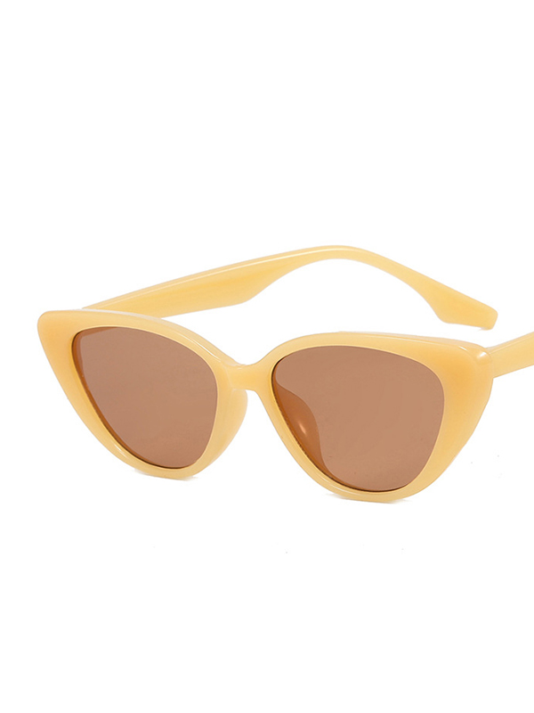 Geometric Sun-Protection Sunglasses Accessories