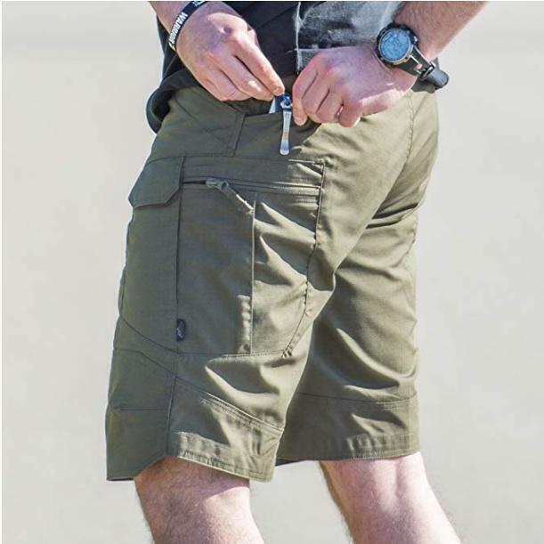 Men's Multifunctional Waterproof Multi-pocket Outdoor Tactical Shorts