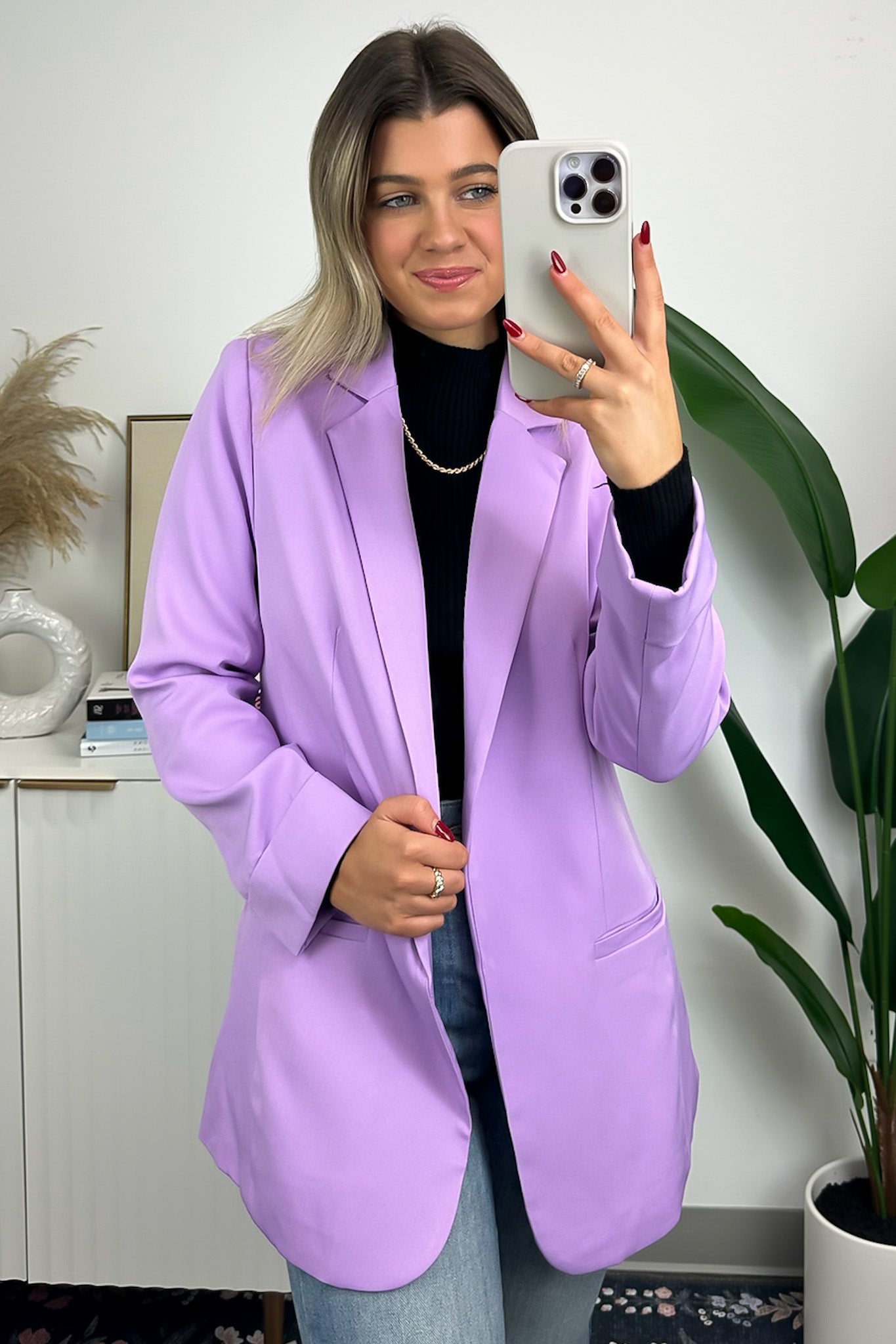 Officially Impressive Long Sleeve Classic Blazer