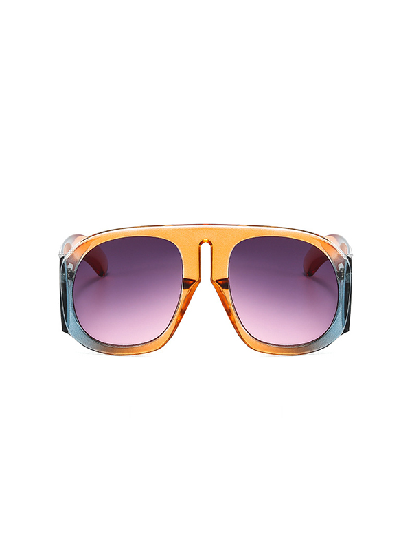 Geometric Sun-Protection Sunglasses Accessories