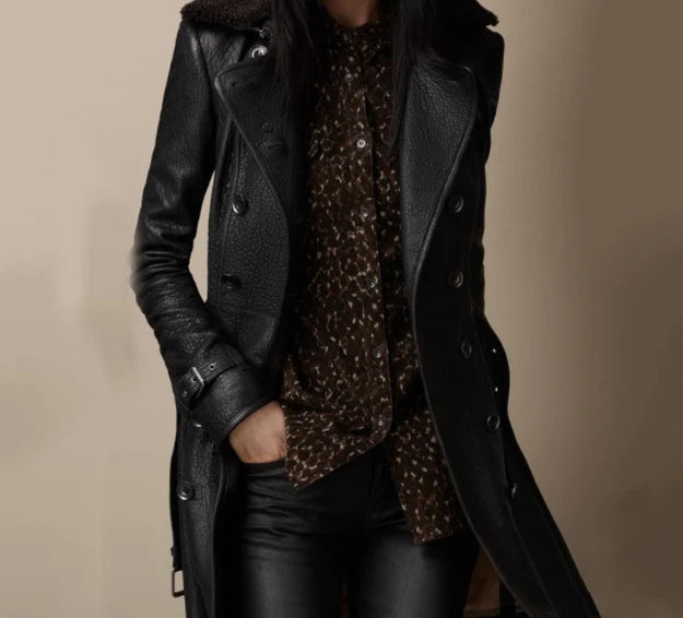 VALENTINA | Veste Simili En Cuir