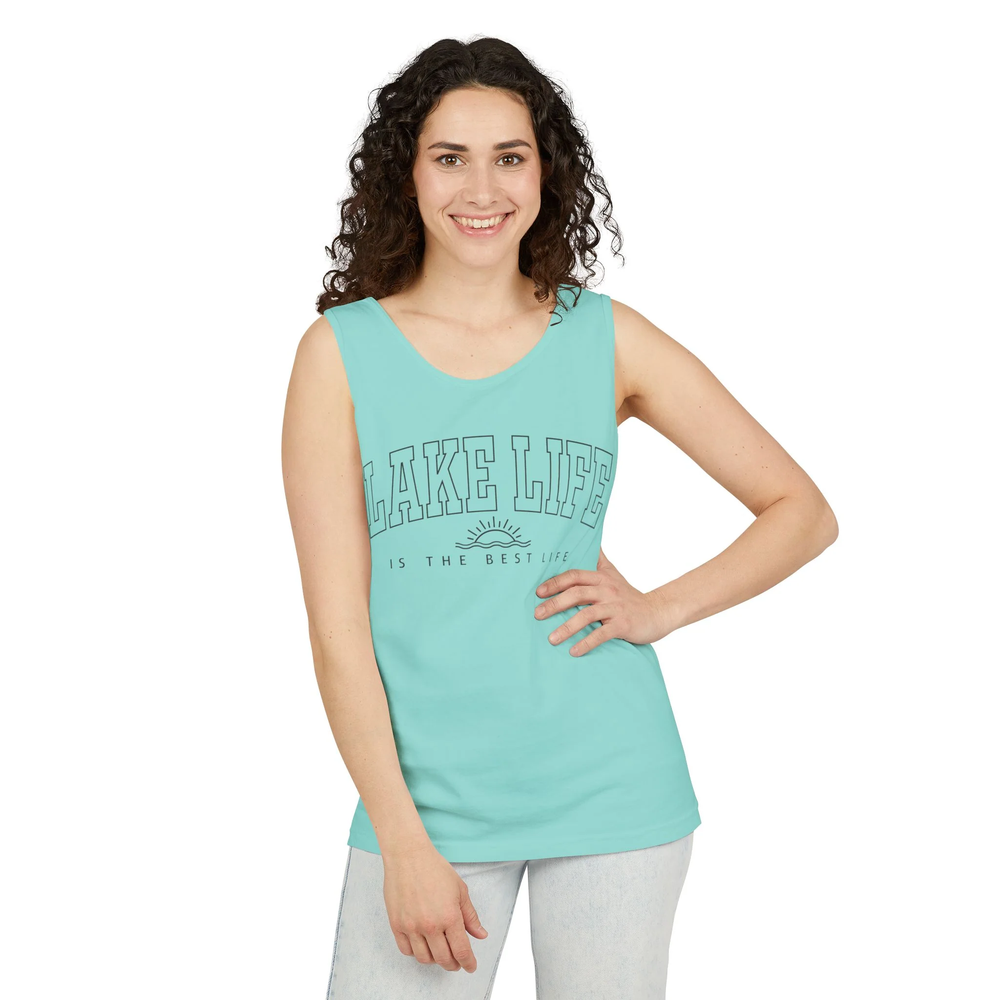 Lake Life Garment-Dyed Tank Top