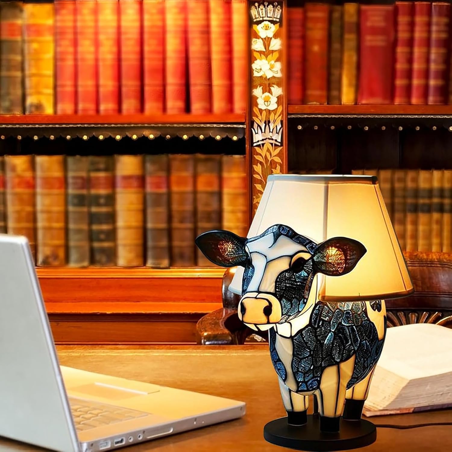 3D Highland Cow Lamp Animal Table Lamp