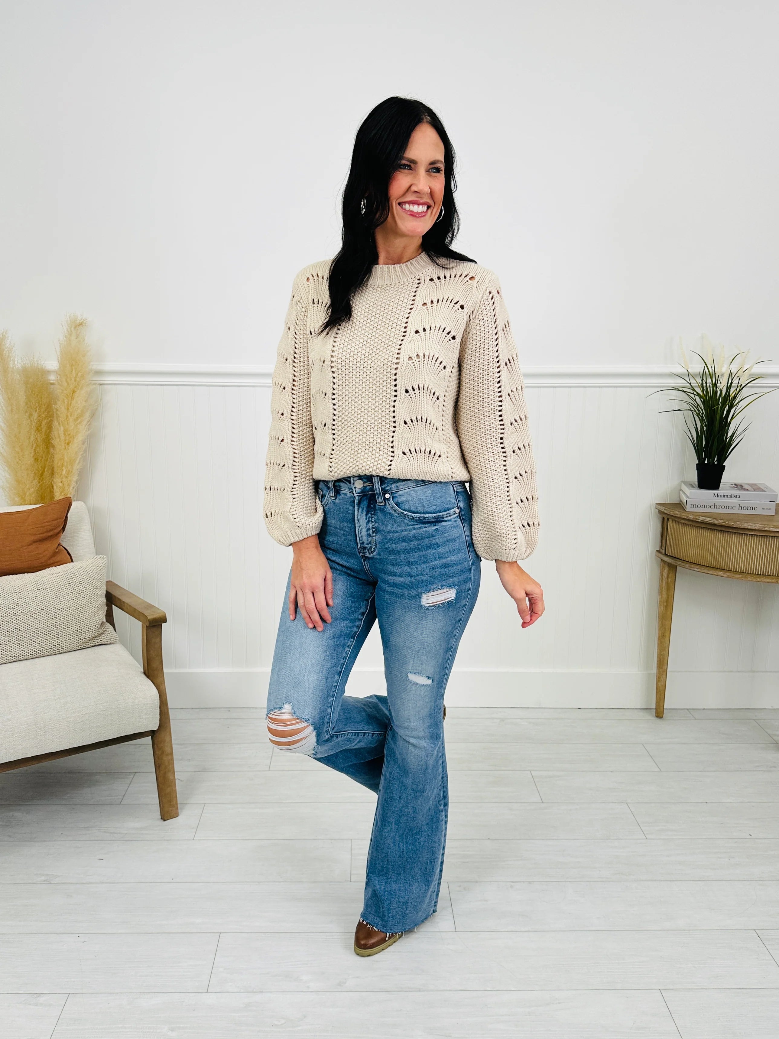 Fall For Flare Tummy Control Flare Jeans