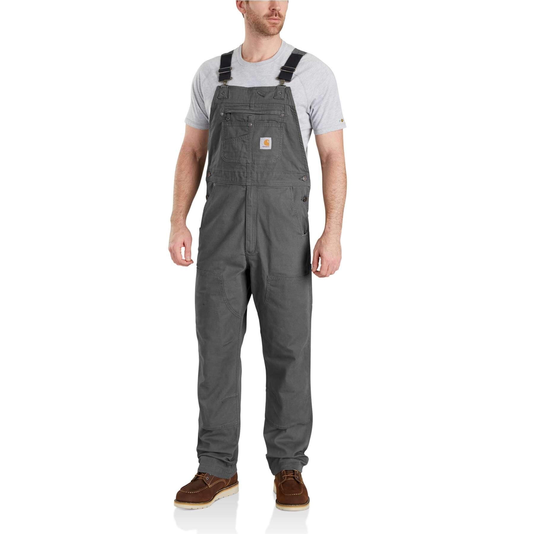 CHT Rugged Flex Stretch Canvas Relaxed Fit Rigby Bib Overalls 102987