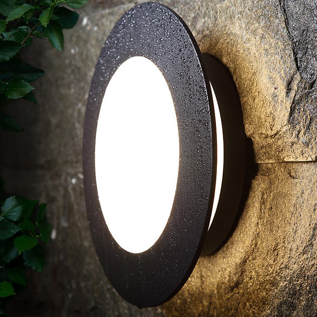 Minimalist Outdoor Waterproof LED Garden Wall Foyer Entry Wall Sconces