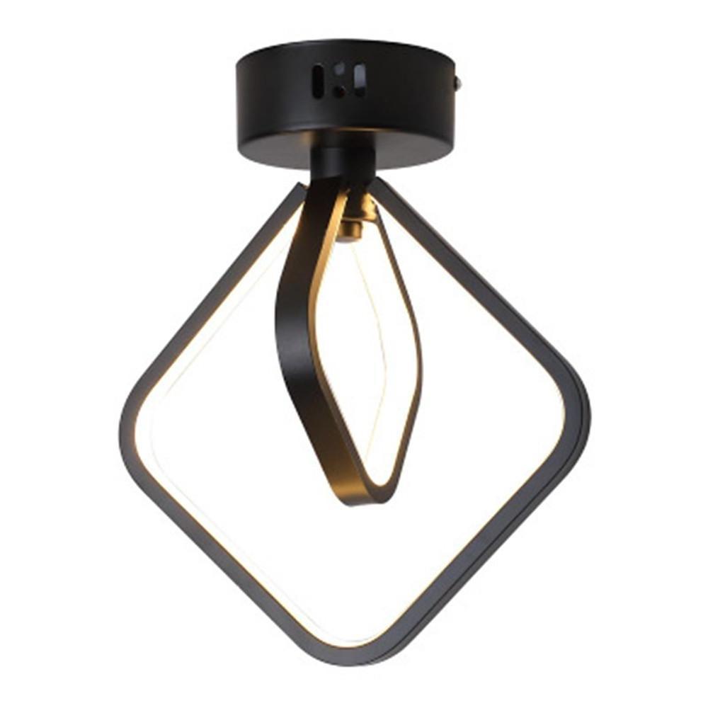 2 Ring Flush Mount Ceiling Light Minimalist Acrylic LED Light