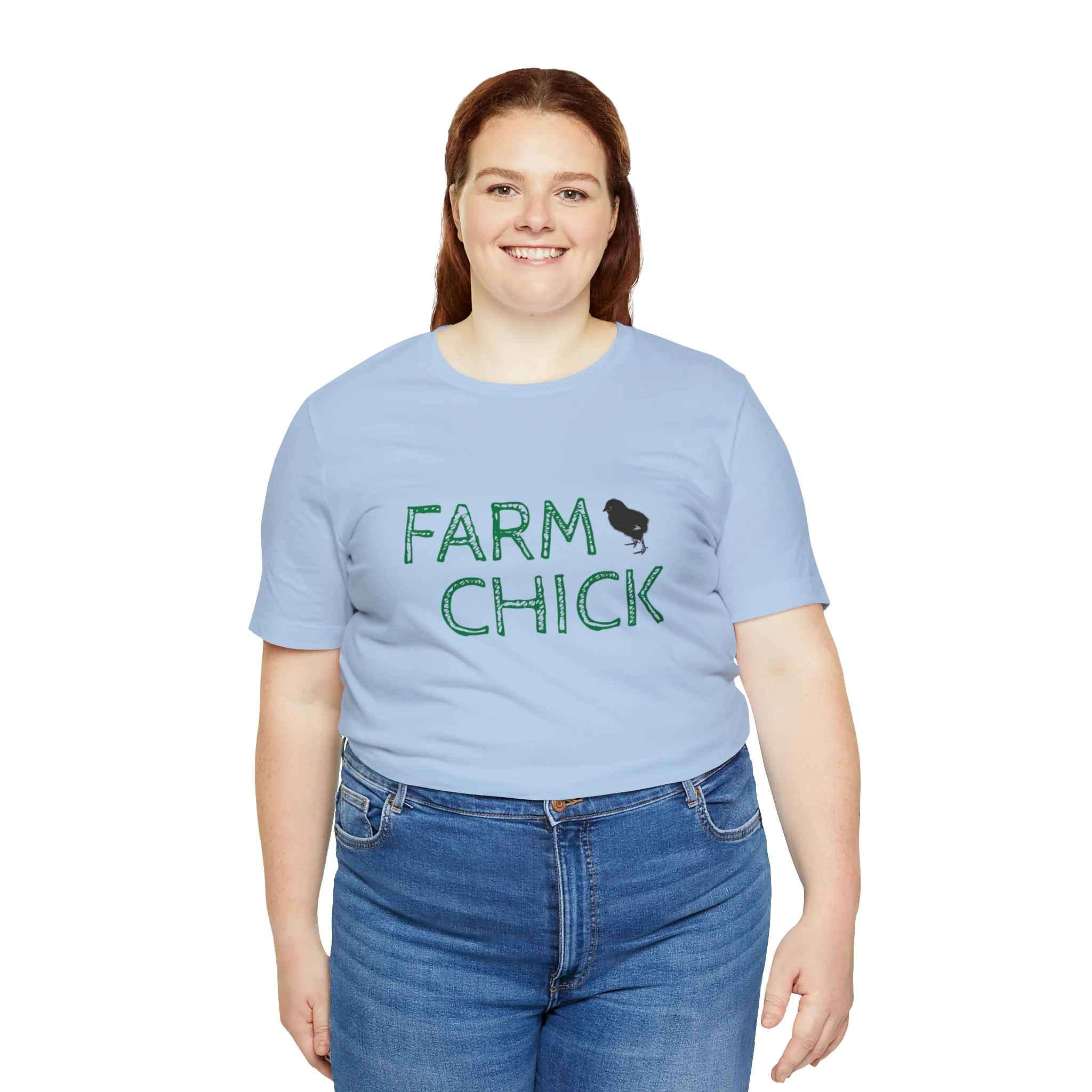 Farm Chick 2 Unisex Jersey Short Sleeve Tee