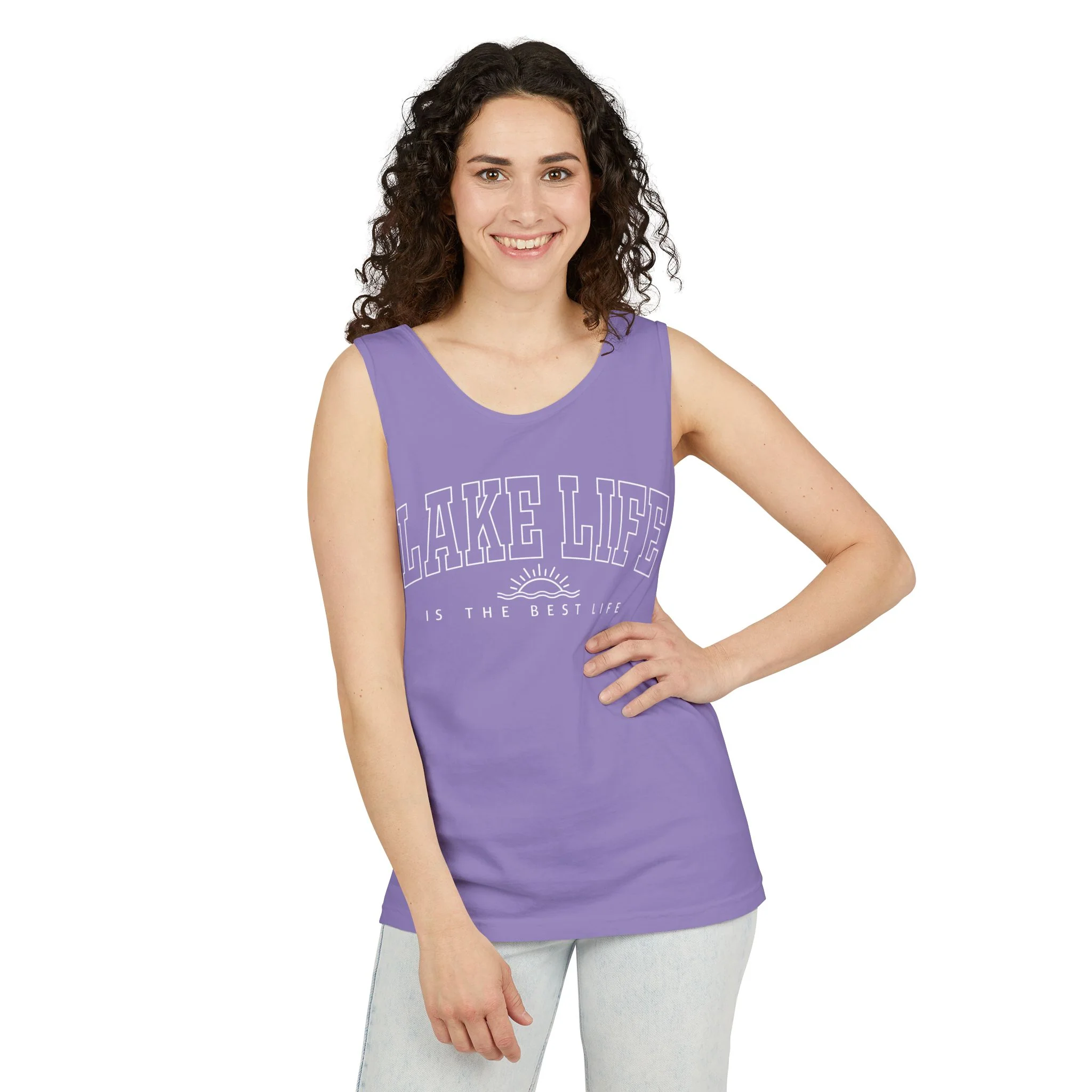 Lake Life Garment-Dyed Tank Top