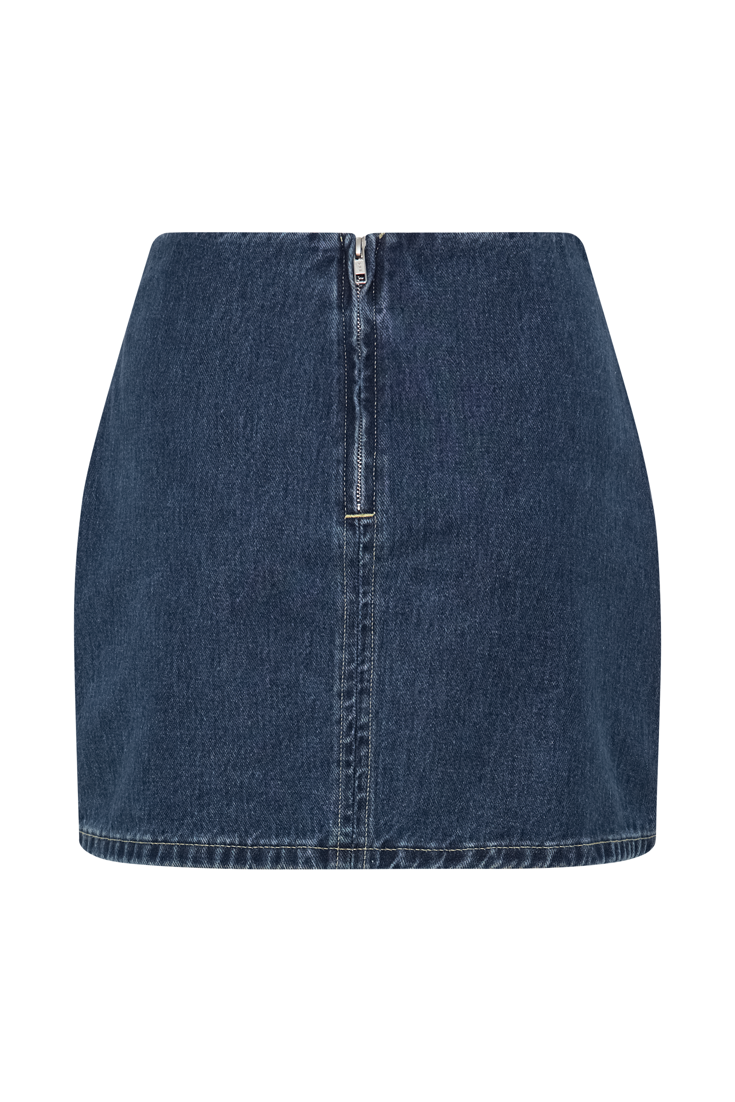 Blue Denim Mini Skirt