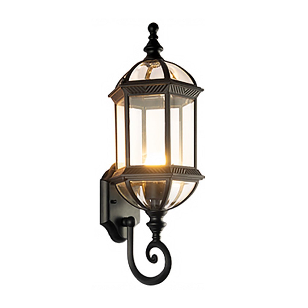 Retro Outdoor Waterproof Wall Lamp Chandelier Landscape Decorative Lighting for Villa Garden
