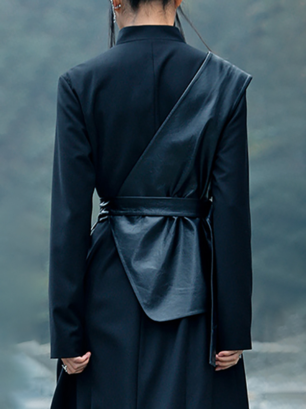 Asymmetric Irregular Clipping Sleeveless Vest Top