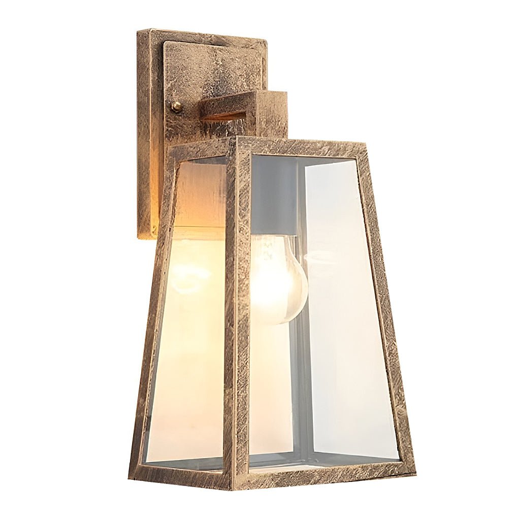 Vintage Industrial Style Glass Sconce Waterproof Outdoor Wall Lights Wall Lamp