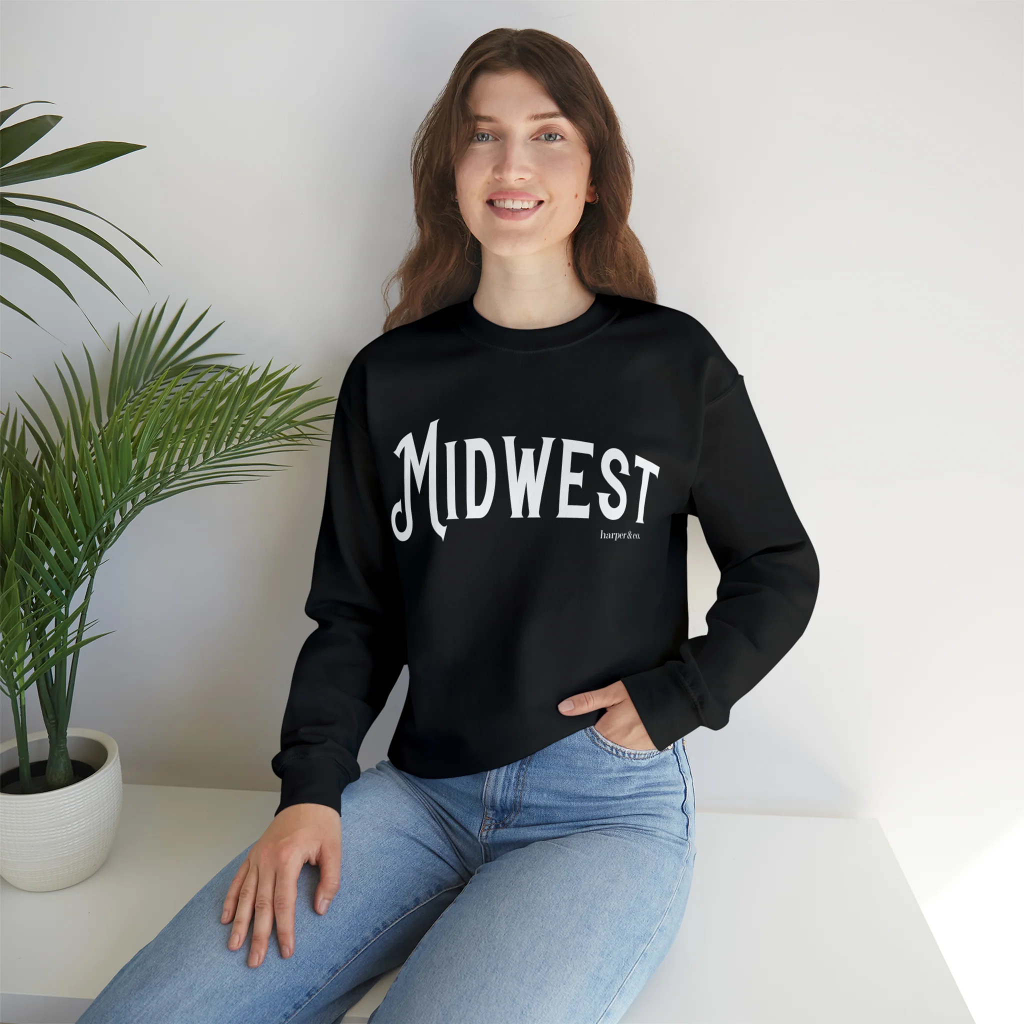 Midwest Unisex Heavy Blend? Crewneck Sweatshirt