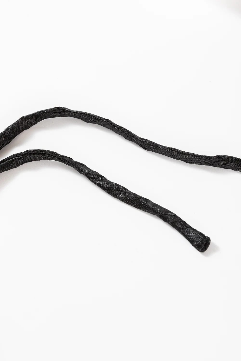 Textured Bubble Sleeve V Neck Loose Blouse