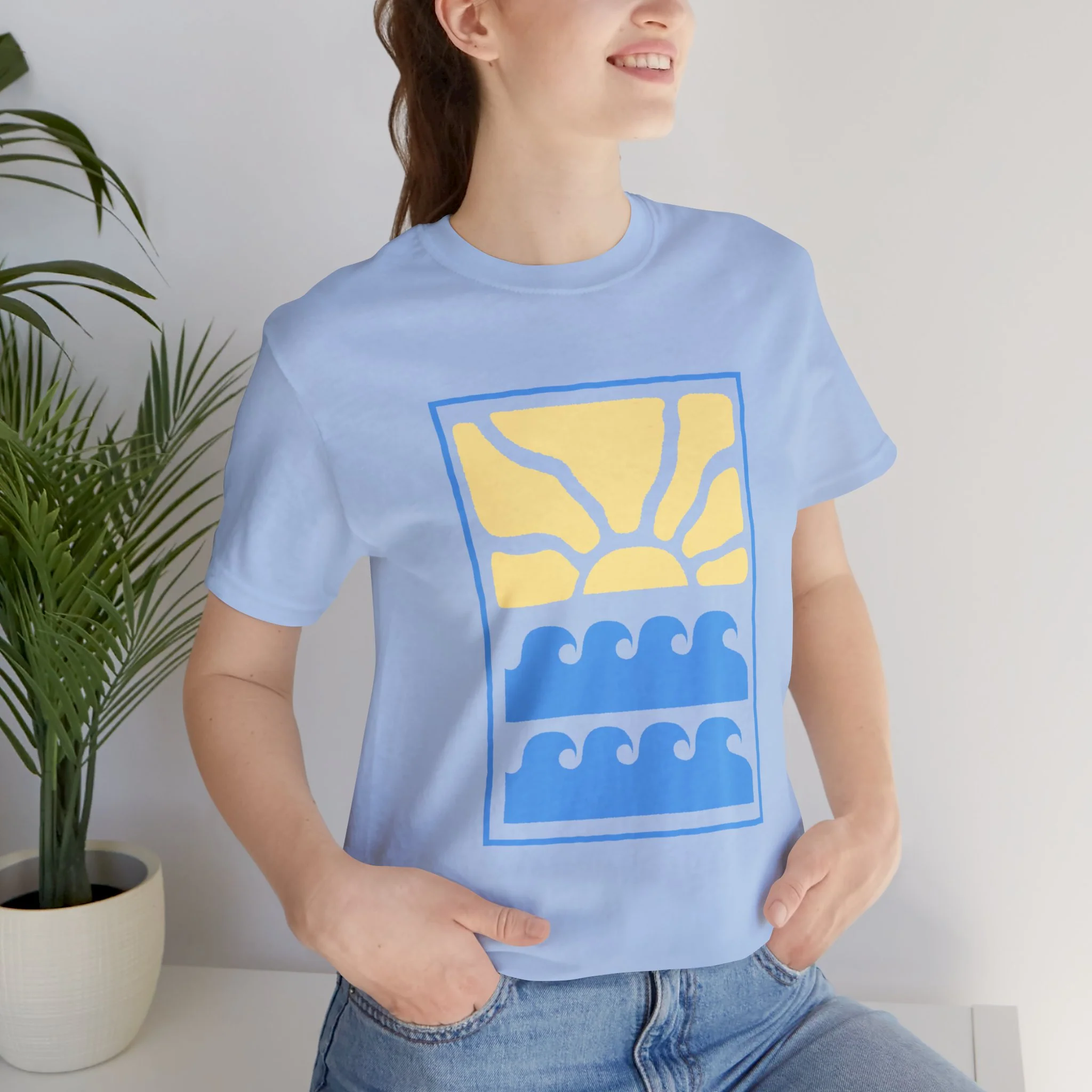 Rays and Waves Bella Canvas Unisex Jersey Tank