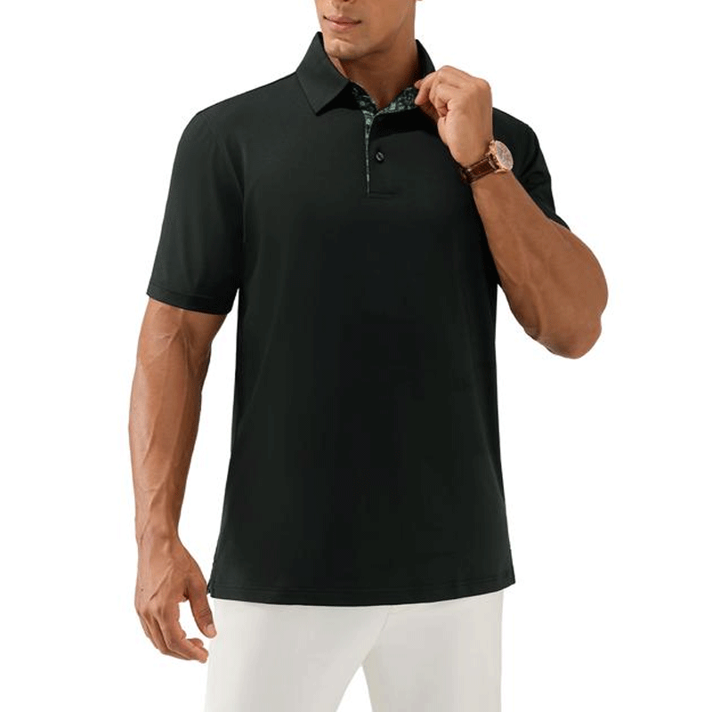 Men’s Classic Cotton Short-Sleeve Polo Shirt