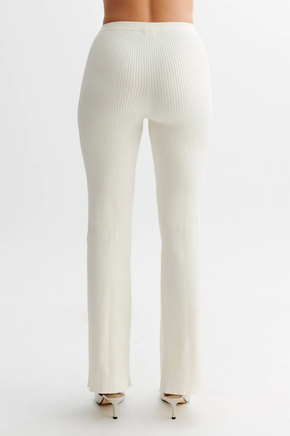 Slight Stretch Knit Trousers