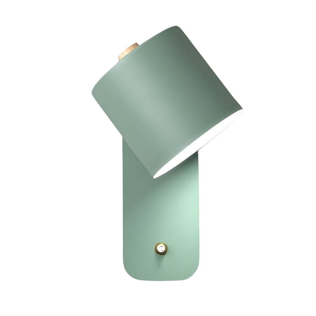 Creative Adjustable Round Nordic Plug in Wall Sconce Lighting Wall Lamp